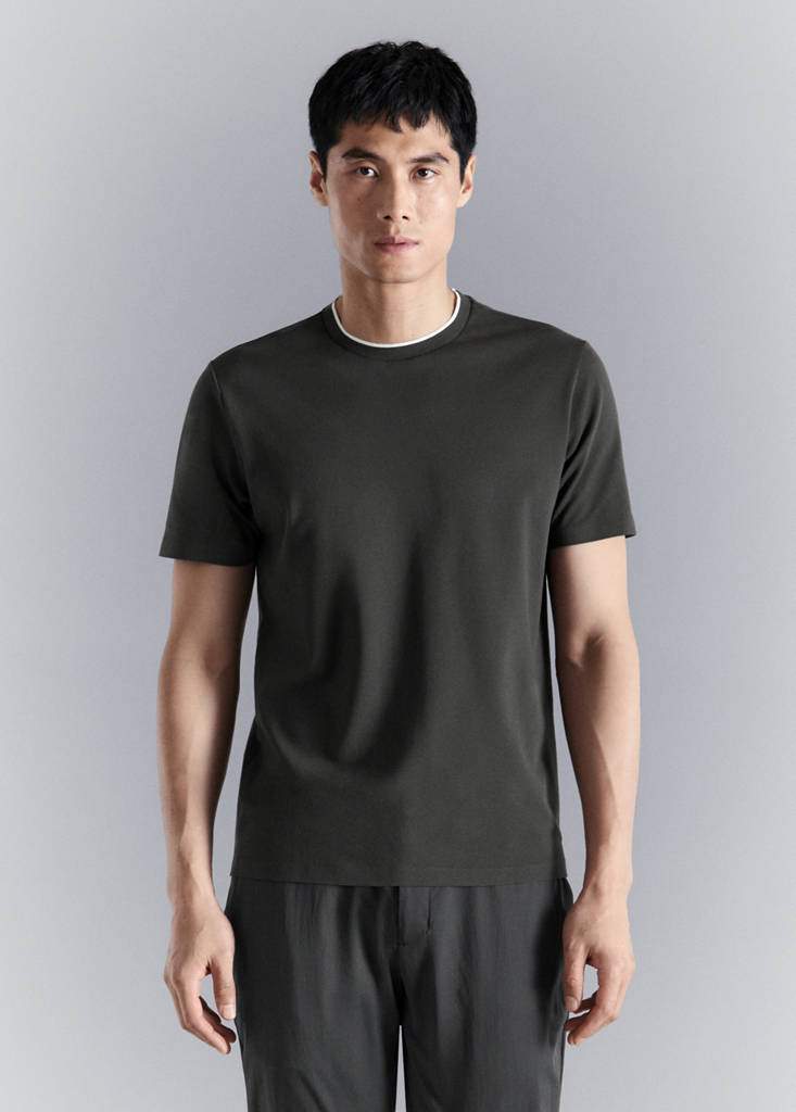 Slim fit comfort stretch Coolmax ® T-shirt — Product image 12 of 18