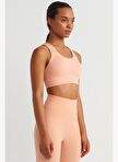 Jacquard Sports Bra Peach Feather — Product image 30 of 30