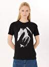 Limon Siyah Kadın Loose Fit Baskılı T-Shirt L5SL-TST5810 — صورة المنتج 13 من 35