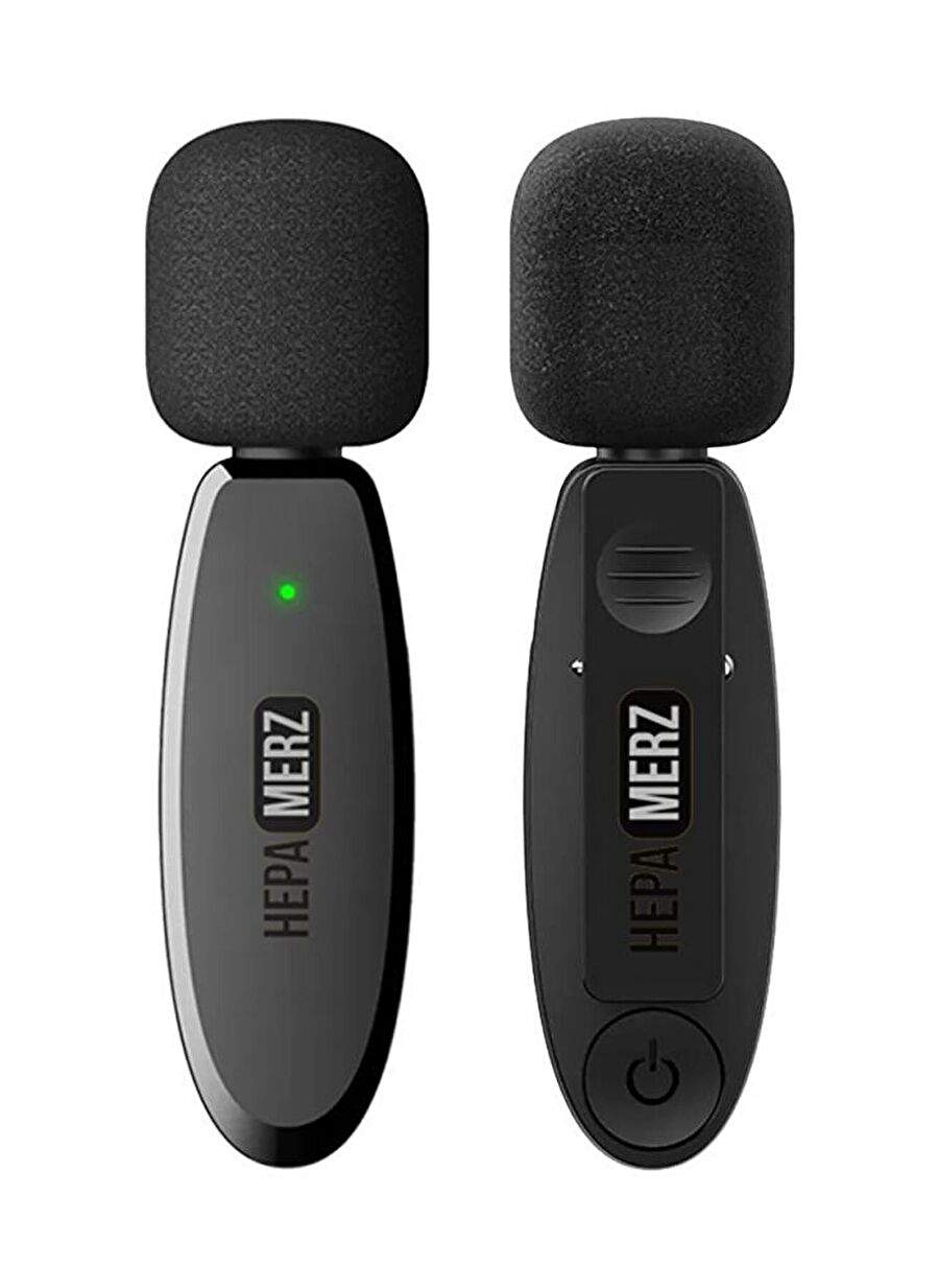 Hepa Merz S-50 Type-C Dual Wireless Collar Microphone High Audio Quality Noise Cancelling — Product image 3 of 3