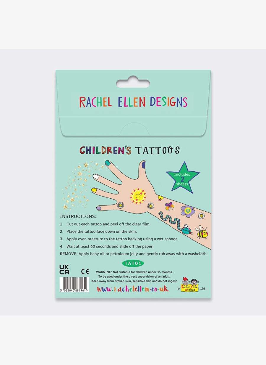 Rachel Ellen - Love Our Planet Kids Temporary Tattoos — Product image 4 of 8