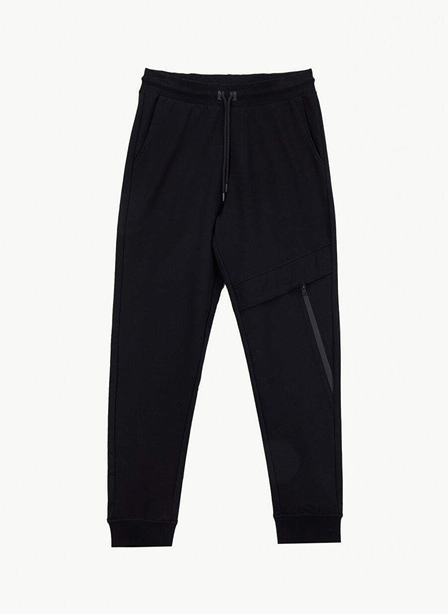 Black Men's Cotton Sweatpants E-WEEPY — Product image 6 of 7