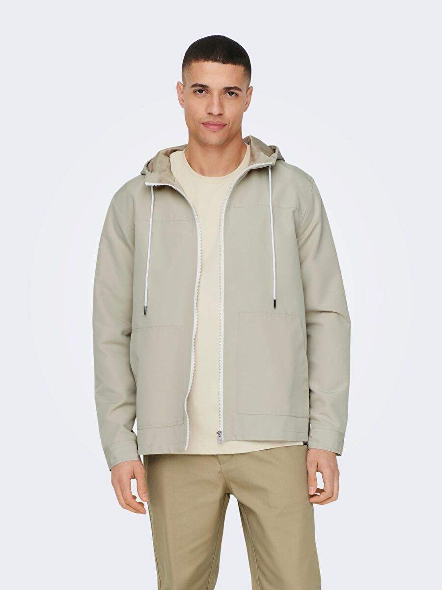 Only & Sons Erkek Günlük Ceket Mont Hood Jacket - 22024156 — صورة المنتج 6 من 7