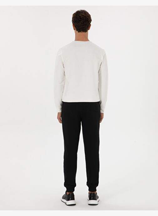 Pierre Cardin Erkek Siyah Slim Fit 3 Iplik Pacas Lastikli Esofman Alt 50317676 Vr046 — Product image 19 of 30
