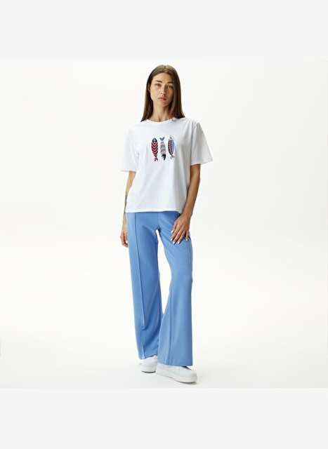 Nautica Kadn Mavi Standart Fit Esofman Alt