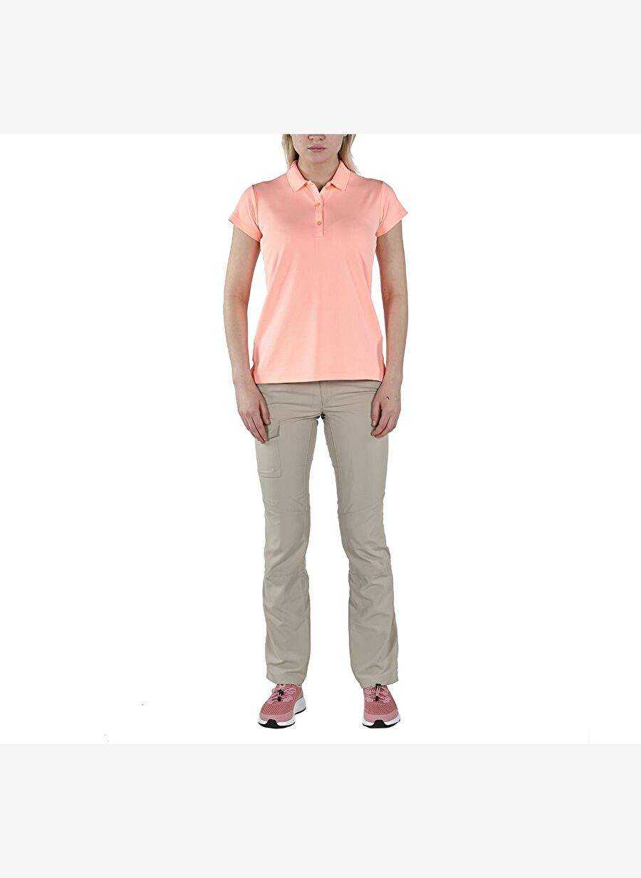 Columbia FL6087 INNISFREE SS POLO Pembe Kadın Normal Kalıp Polo T-Shirt — Product image 4 of 5