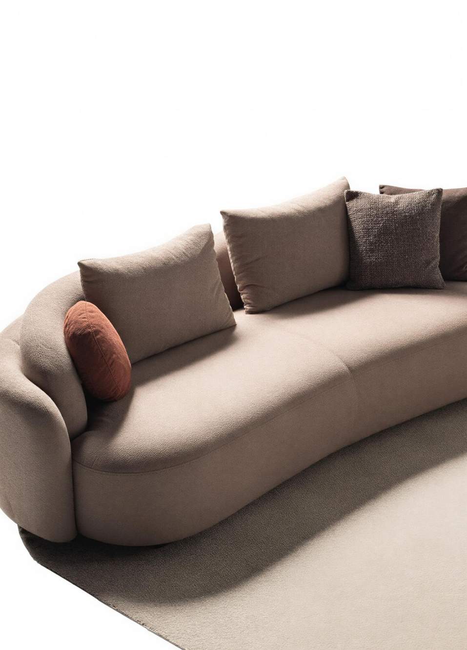 Nesta Beige Triple Sofa6 — Product image 4 of 6
