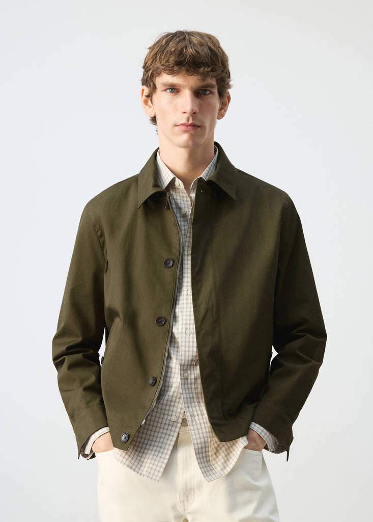Water-repellent jacket with hidden zip — Product image 3 of 10