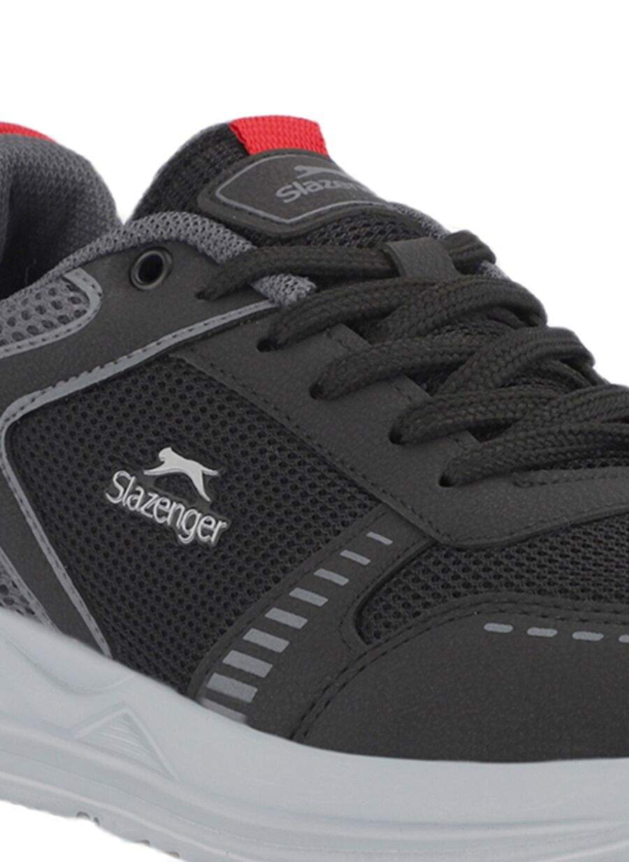 Slazenger GUMMY I Kadın Sneaker Ayakkabı Siyah / Gri — صورة المنتج 4 من 7