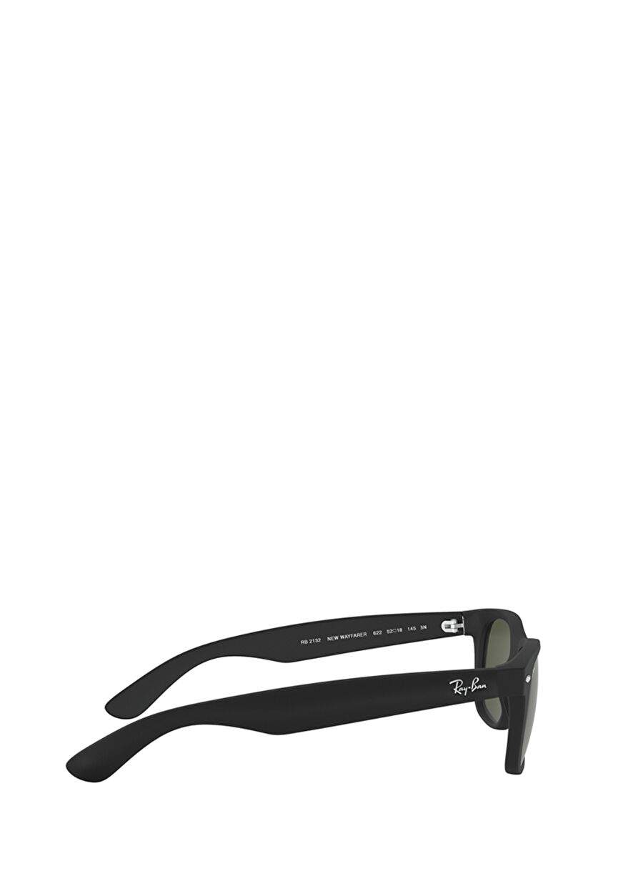Ray-Ban Wayfarer RB2132 Kare Siyah Erkek Güneş Gözlüğü — صورة المنتج 10 من 11