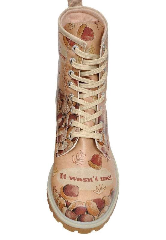 Women Vegan Leather Beige Long Boots - It wasn't Me Design — Product image 5 of 8