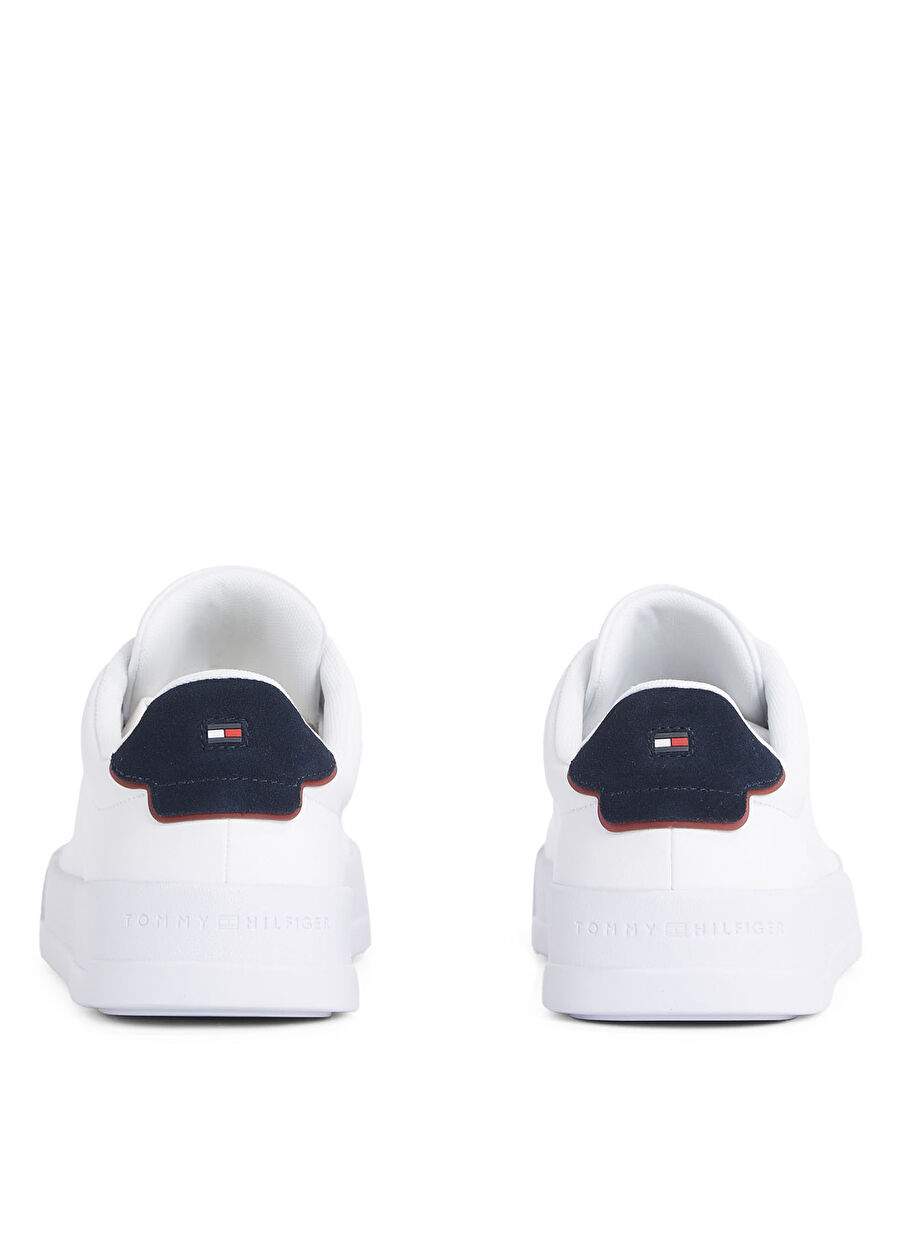 Tommy Hilfiger White Male Sneaker Th Court Lth Detail Ess — Product image 5 of 6