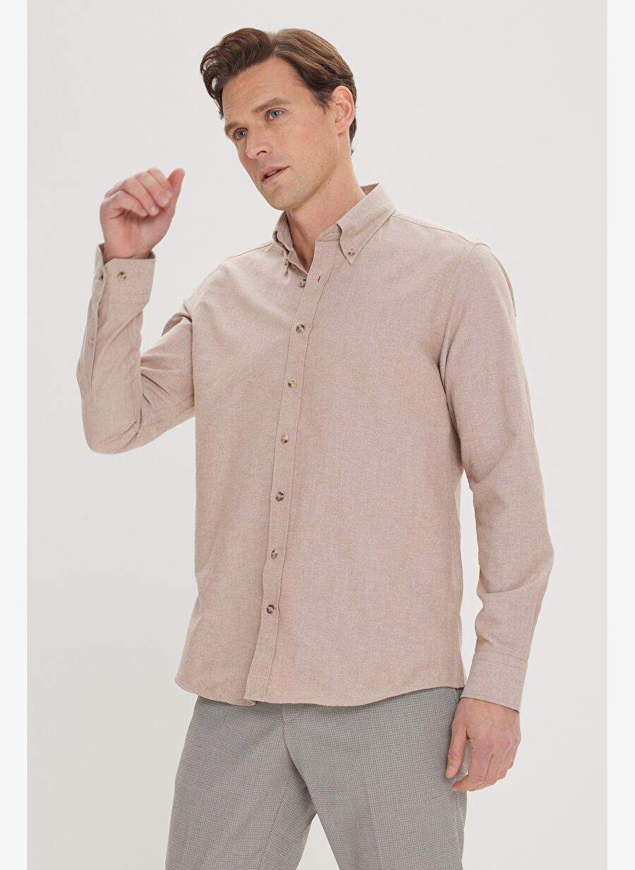 Anthracite Men's Cotton Shirt 4A2000000050 — Product image 3 of 8