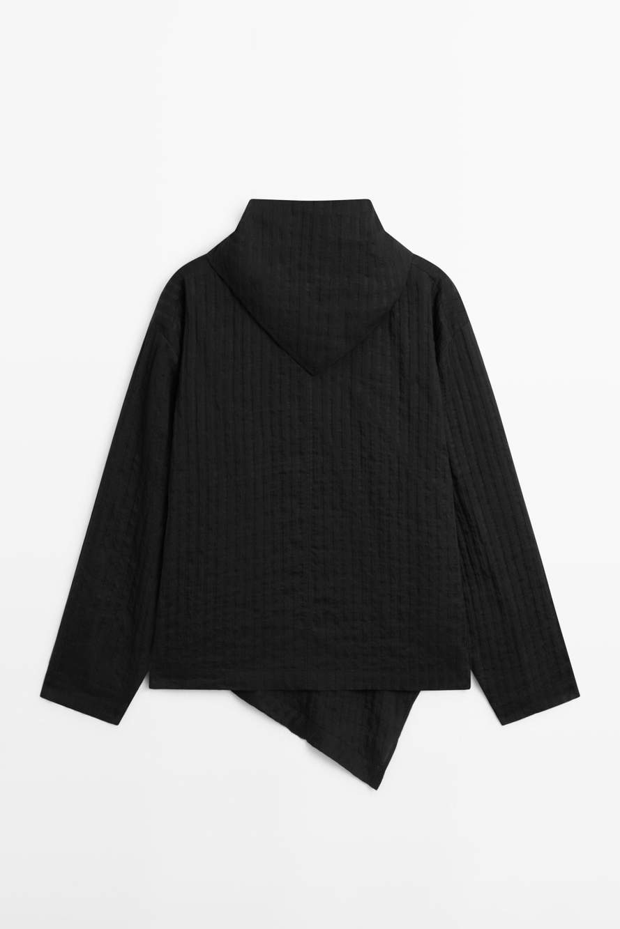 Striped flowing shirt with scarf detail — Product image 14 of 22