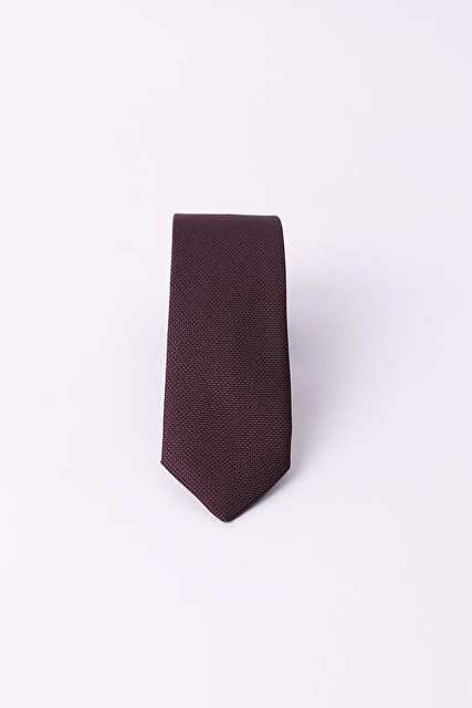 Self Patterned Flat Men's Tie