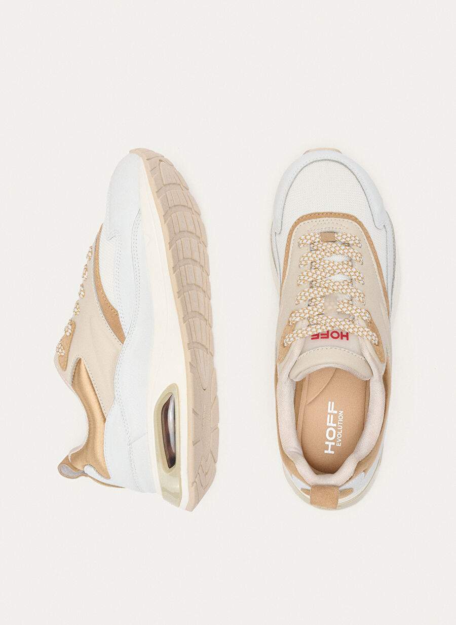 Hoff White-Gold Women's Leather Sneaker 12306001230 — Product image 5 of 7
