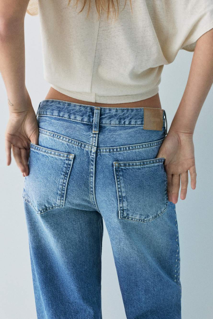 Wide-leg stud jeans — Product image 38 of 60