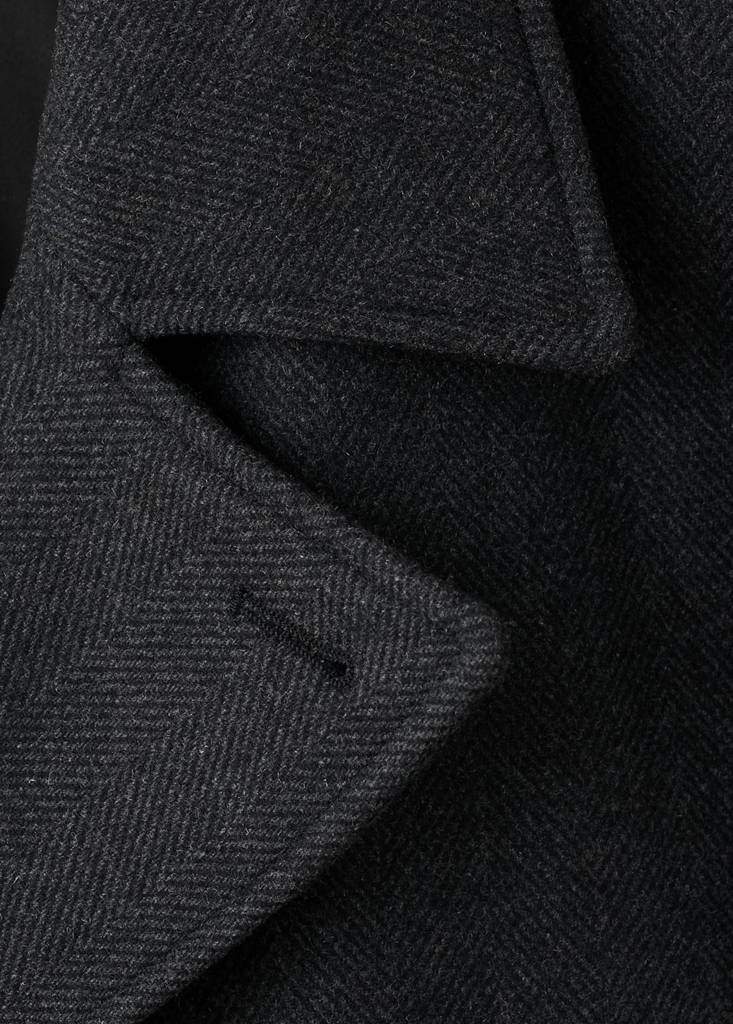 Short double-breasted wool coat — Product image 19 of 20