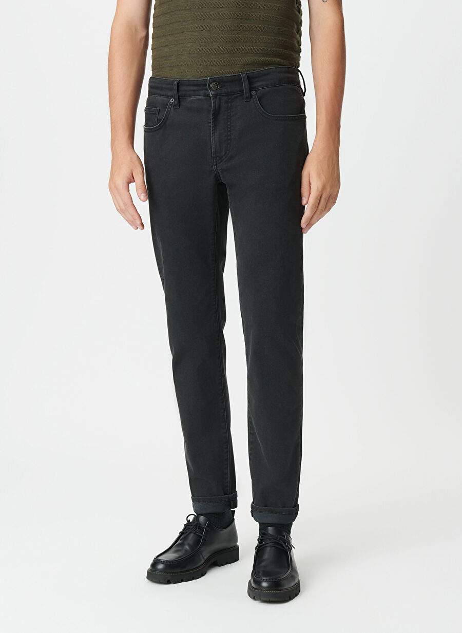 Ikks Black Men's Regular Fit Denim Trousers M229033 — Product image 3 of 6