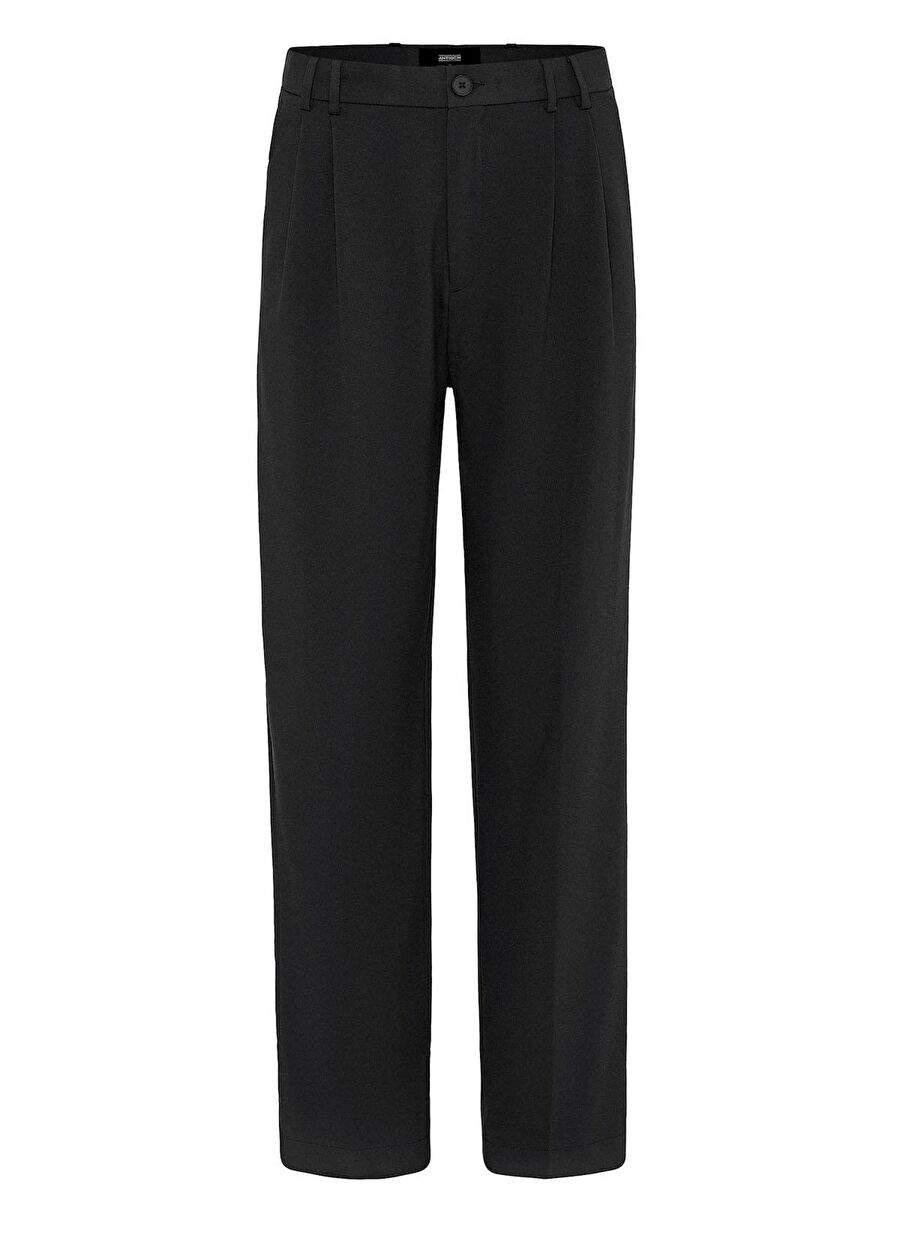 Antioch Black Cift Pleated Baggy Fit Men's Pants — Product image 6 of 6