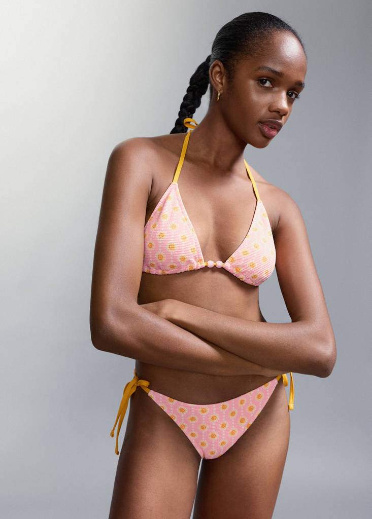 Printed bikini with medium-coverage bottoms — Product image 3 of 10