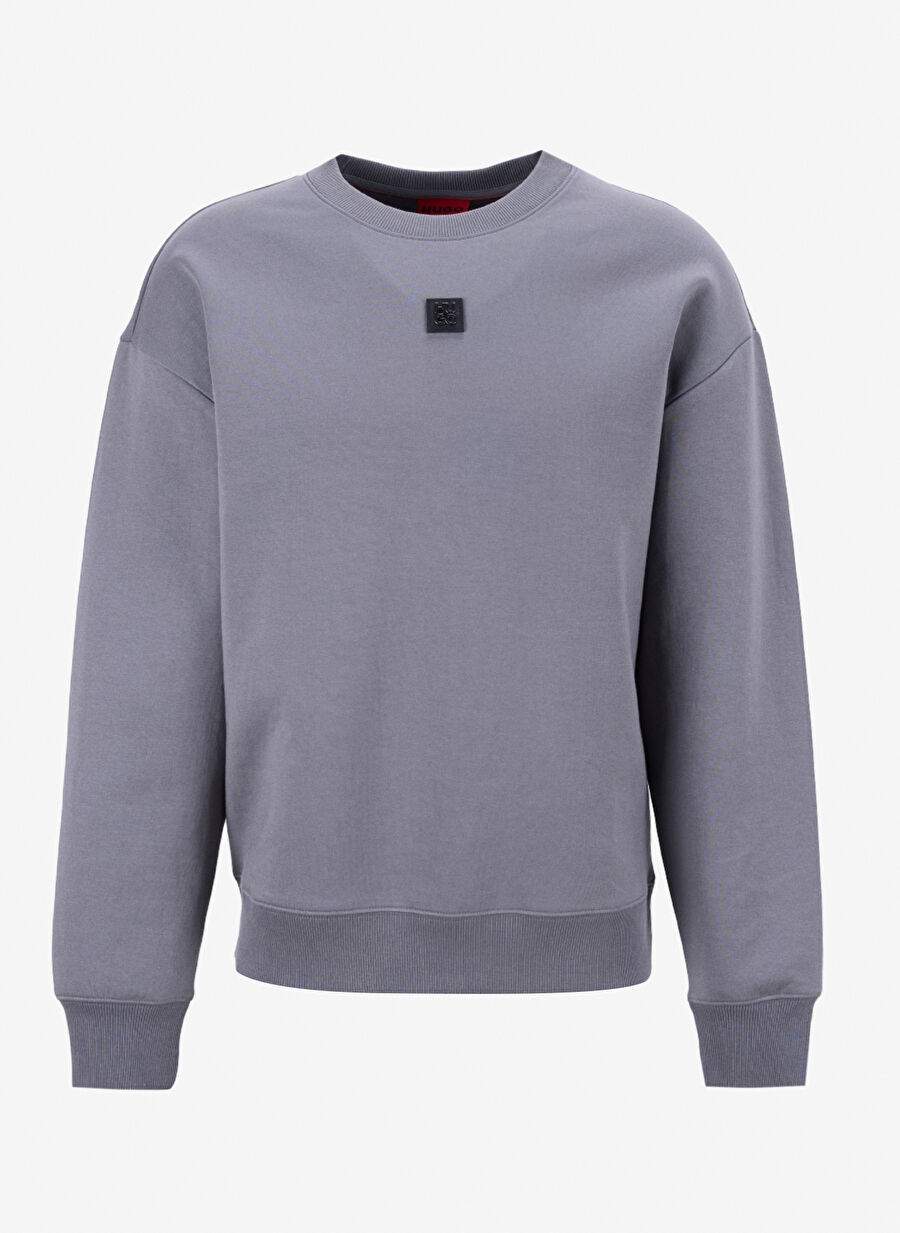 Hugo Grey Male Relaxed Sweatshirt 50533689 Dettil 10267272 01 — Product image 6 of 7