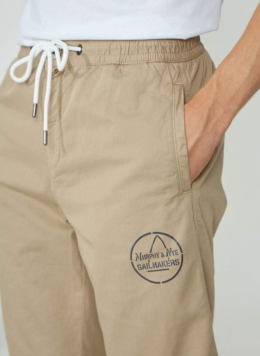 Murphy&Nye Bej Erkek Bağlamalı Bel Şort DAYSHAPE SHORT — Product image 4 of 5