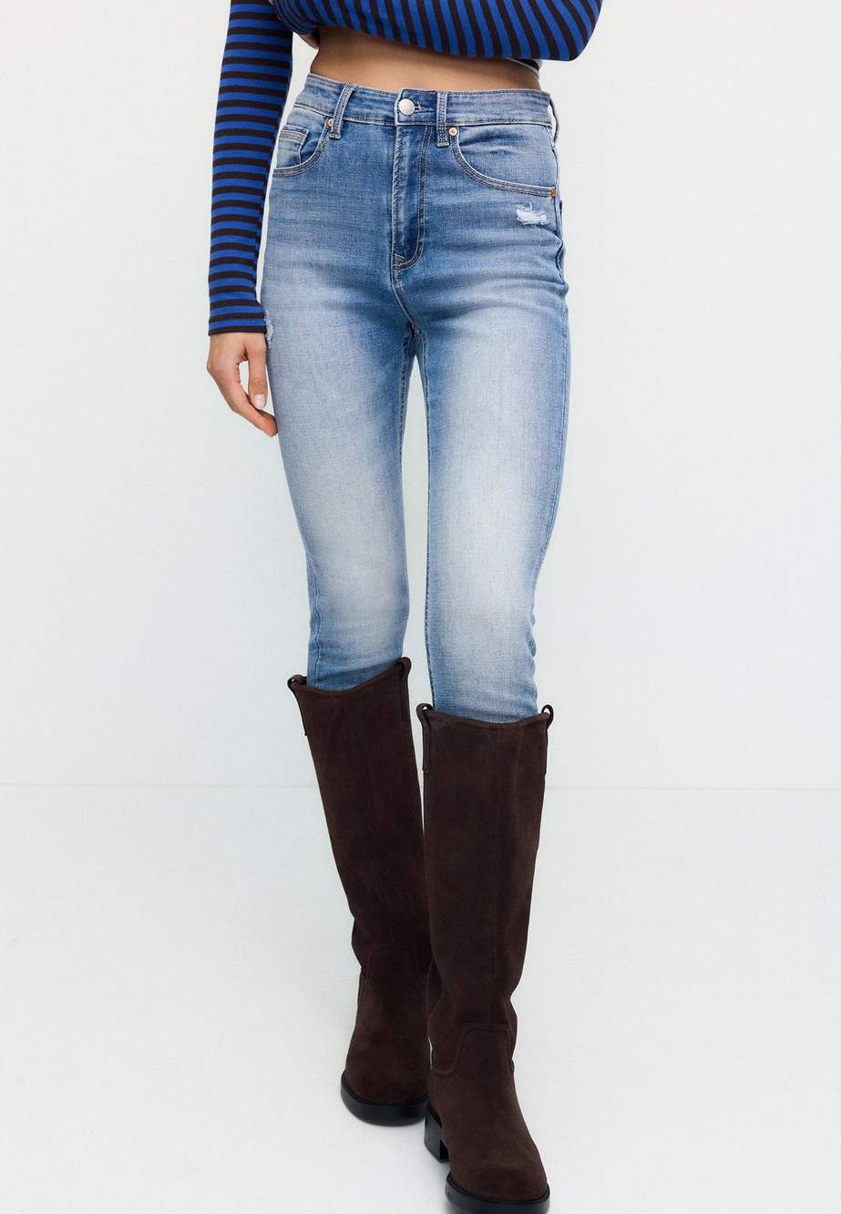 D09 Super high-waist skinny jeans — صورة المنتج 55 من 104