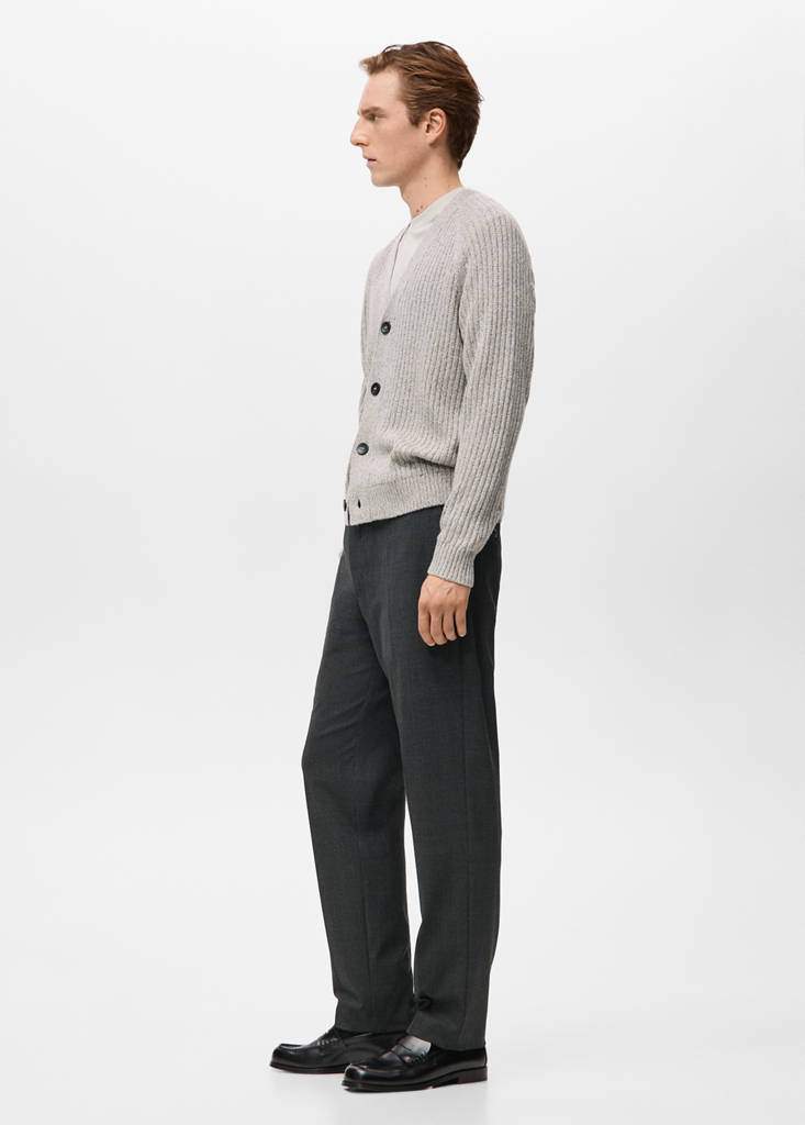 Regular fit micro-check trousers — Product image 15 of 19