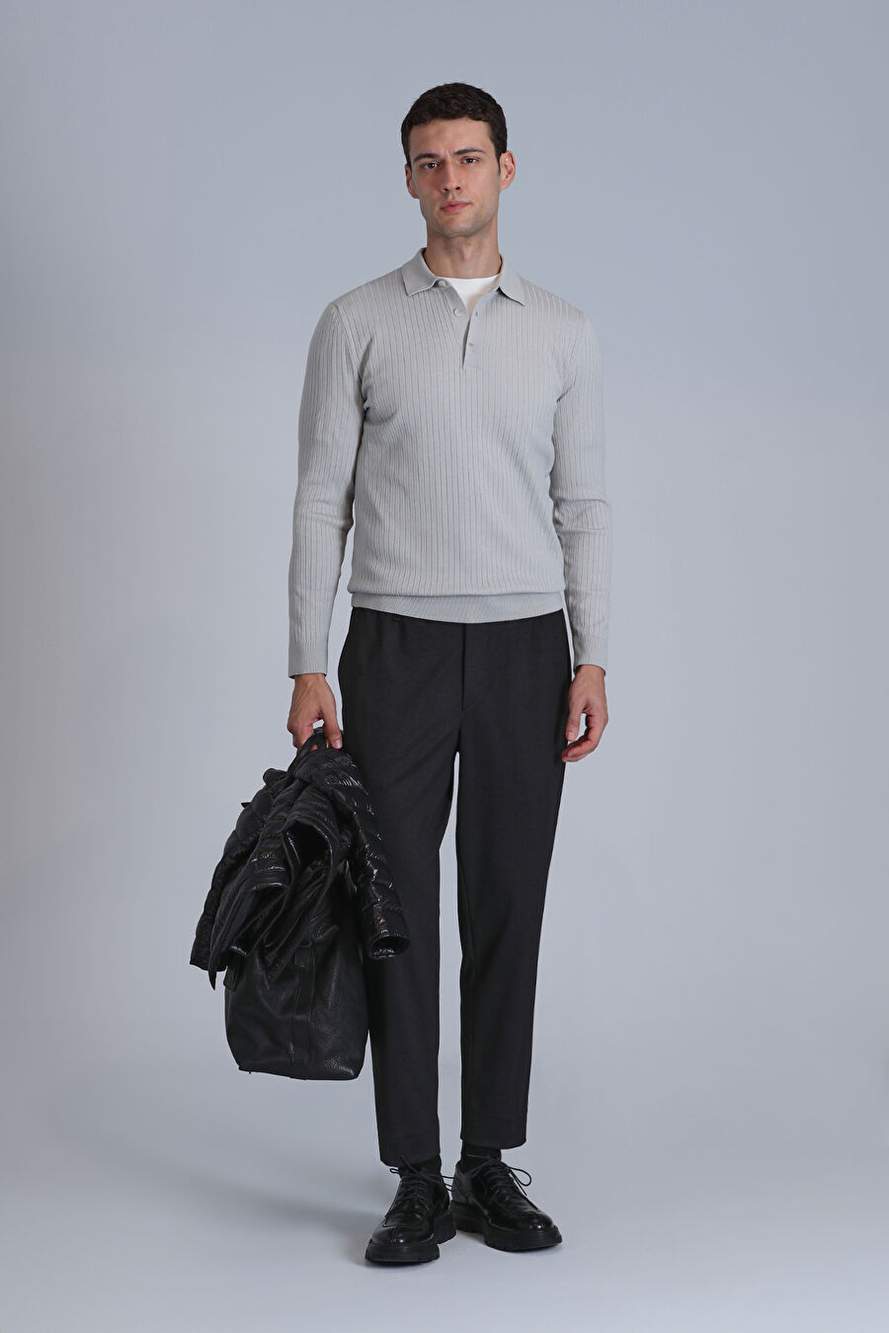 Aden Erkek Kazak Açık Gri — Product image 4 of 6