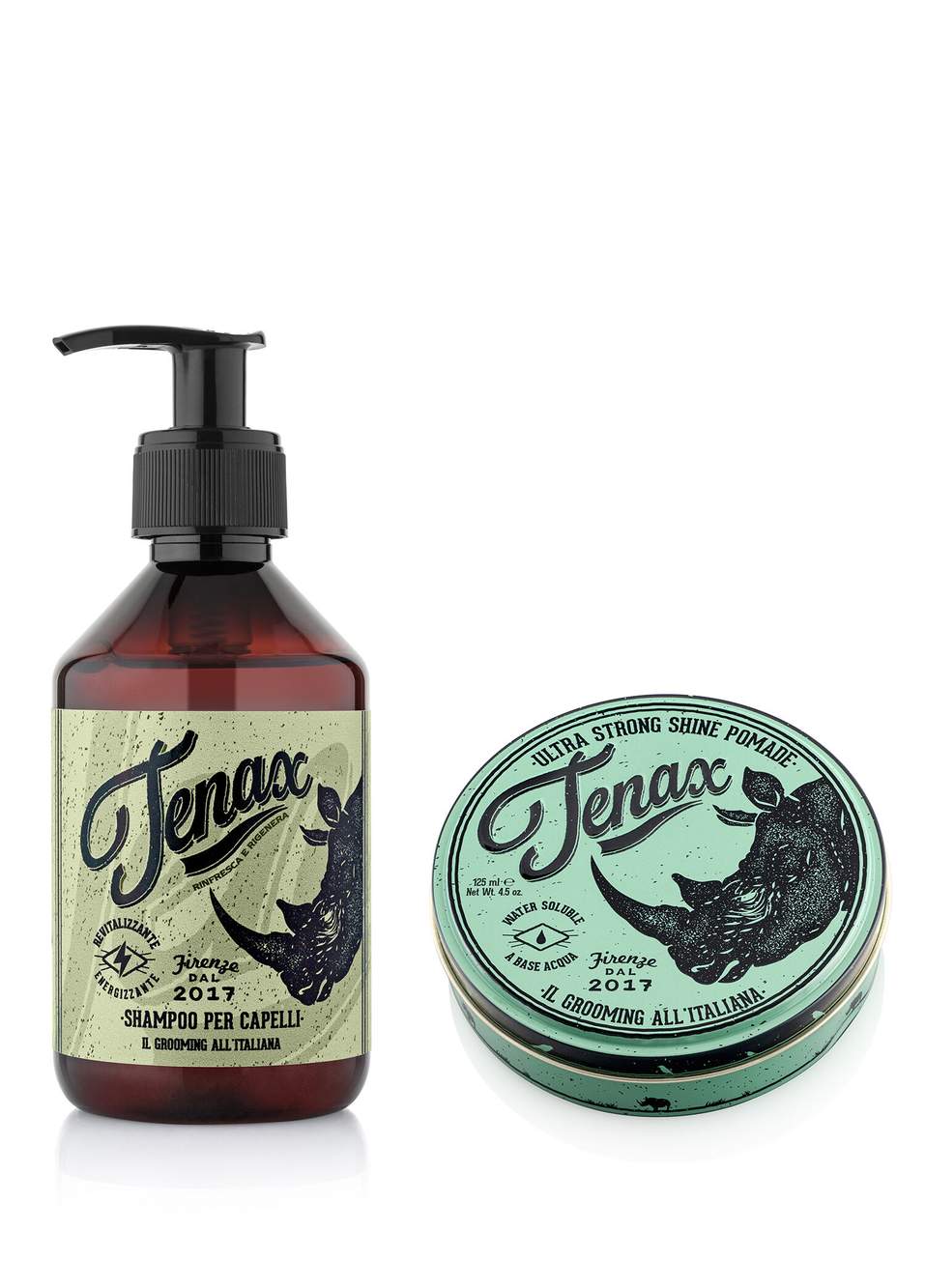 Per Capelli Shampoo + Ultra Strong Pomade Men's Hair Care Kit — Product image 1 of 1