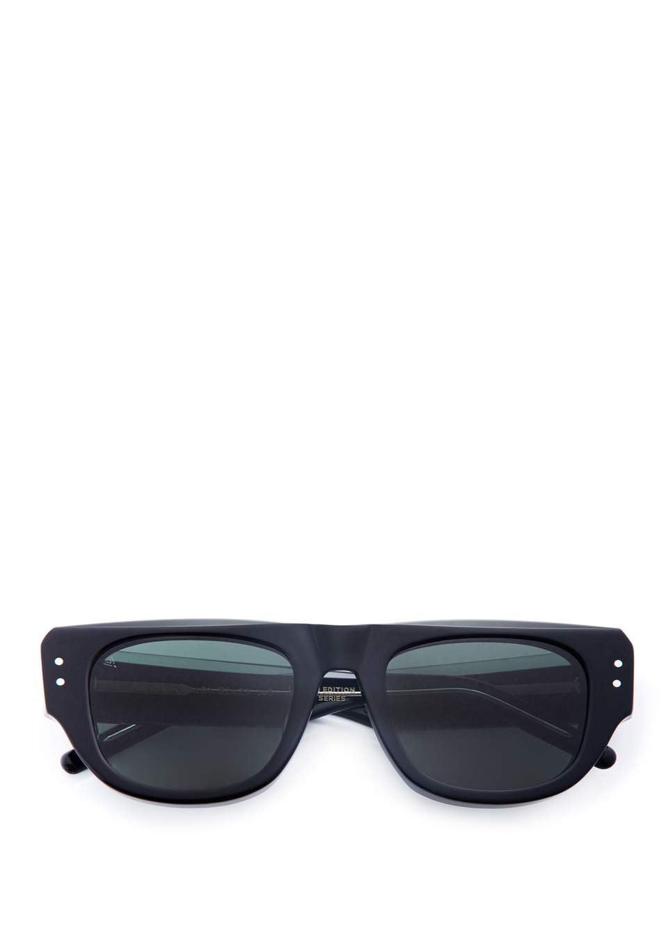 London Heritage Collection Siyah Asetat Unisex Güneş Gözlüğü — صورة المنتج 4 من 4