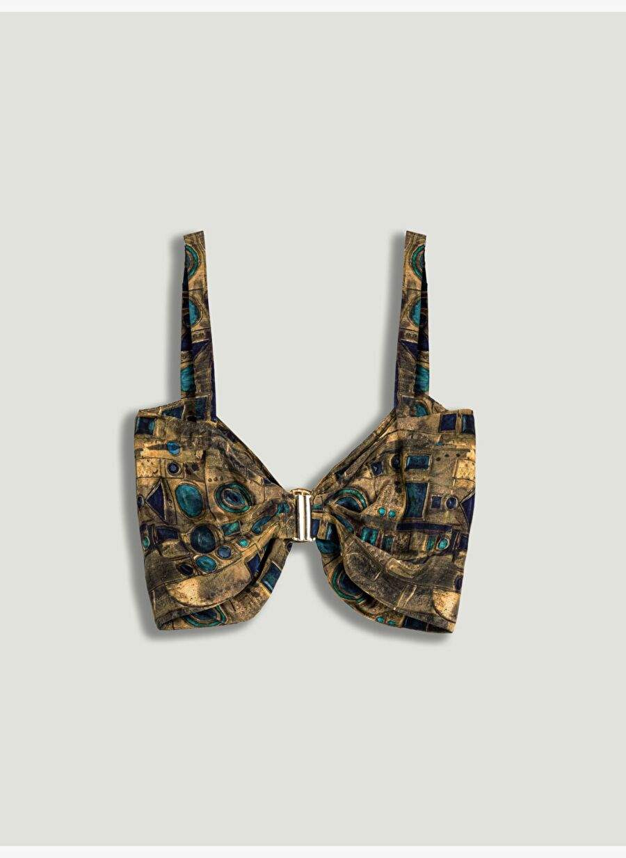 Accessories Detailed Patterned Bustier — Product image 6 of 7