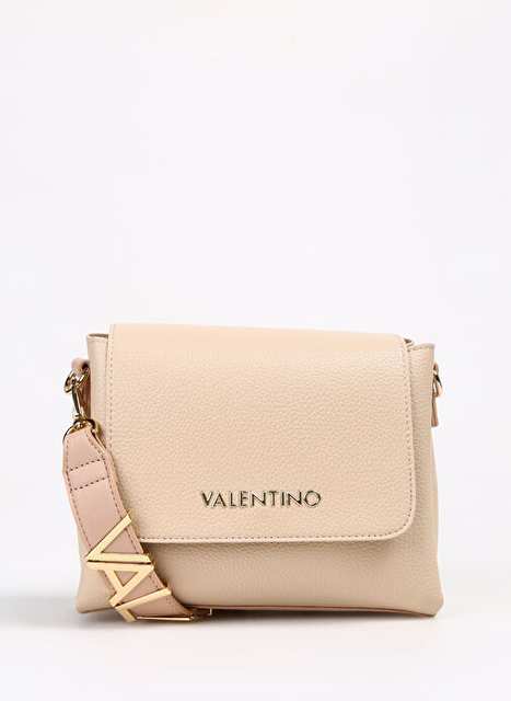 Valentino Ekru Kadın 15x21,5x10 cm Çapraz Çanta VBS5A806