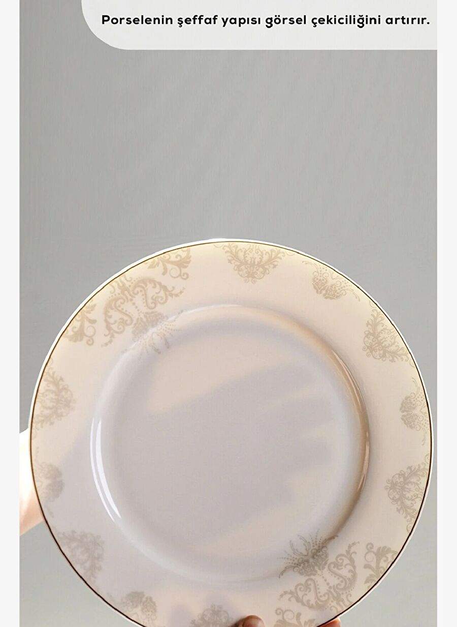 Emsan Elegance Bone Siena 53 Parça 12 Kişilik Yemek Takımı Gold — Product image 7 of 8