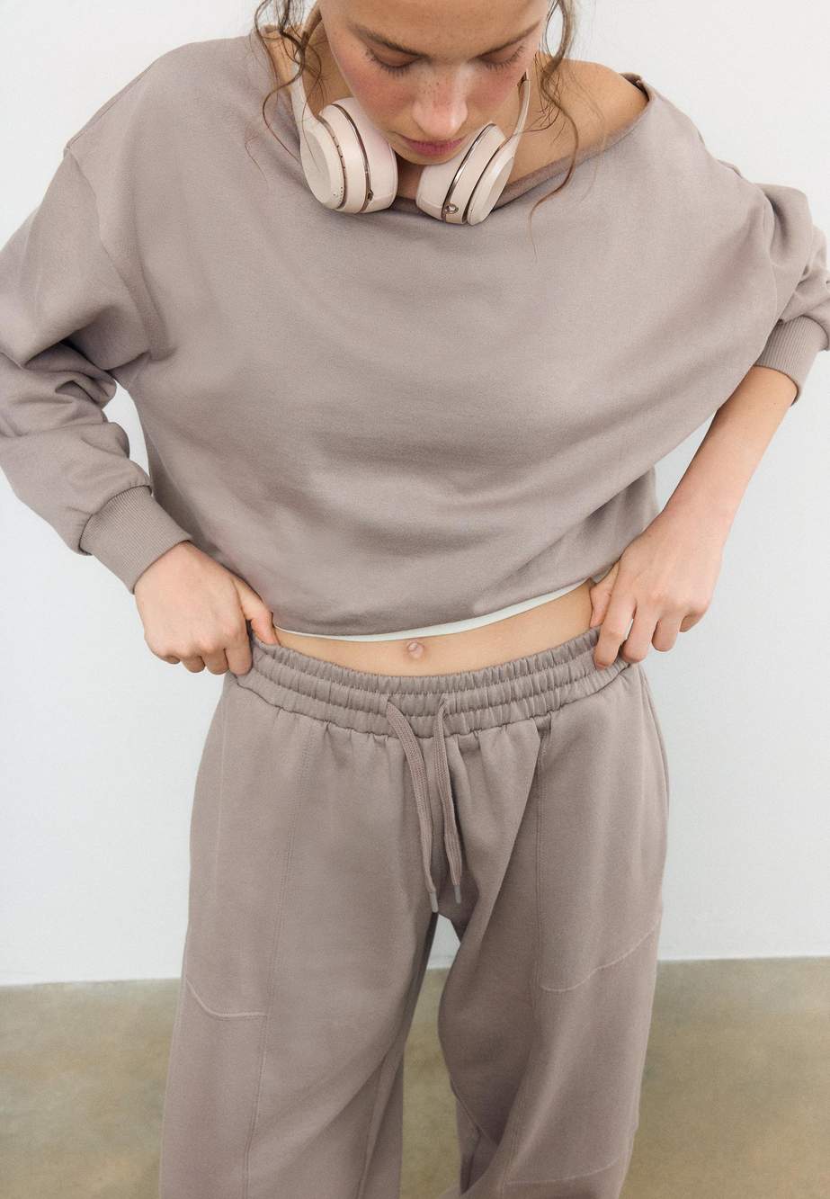 Plush balloon jogger trousers — صورة المنتج 83 من 140