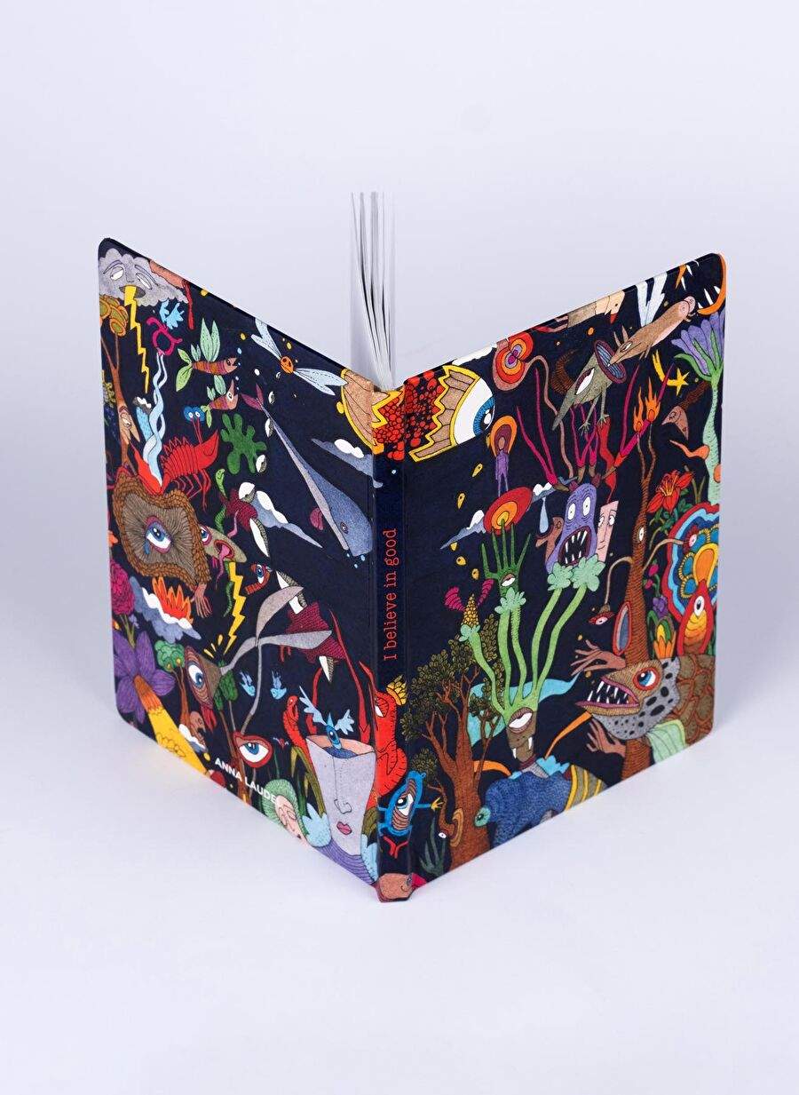 Mehmet Sinan Kuran Colored Printing Kapalkli Blank Notebook — صورة المنتج 3 من 4