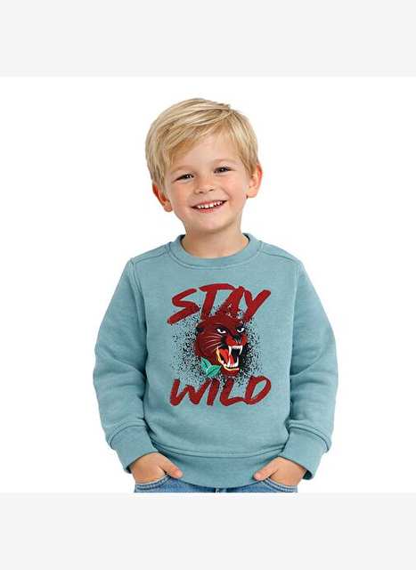 Hupalupa Basic Sweatshirt Ocean Stay 5-6 Years