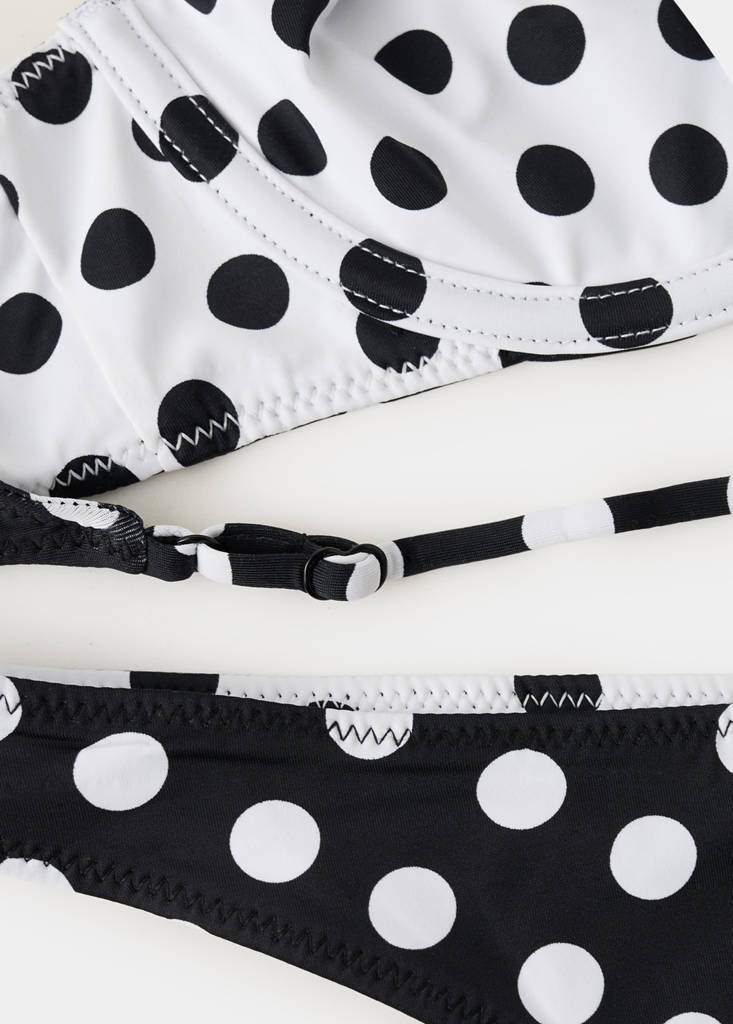 Reversible polka dot underwire bikini top — Product image 8 of 9