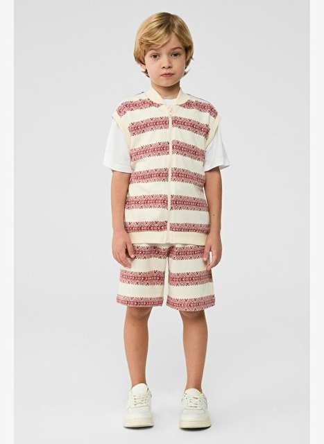 BG Store Erkek Çocuk Desenli Yelek