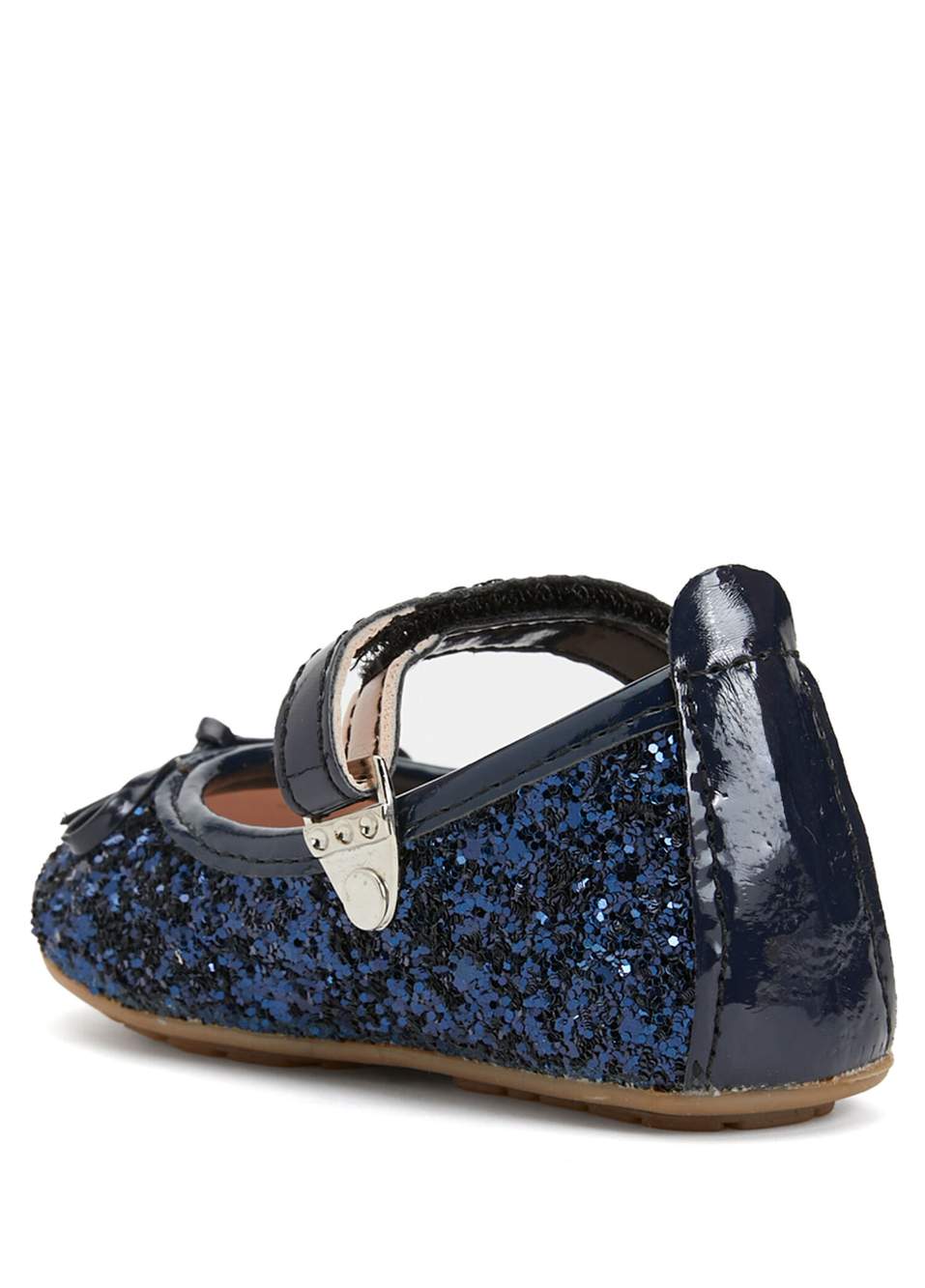 Navy Blue Baby Girl Leather Shoes — Product image 3 of 5