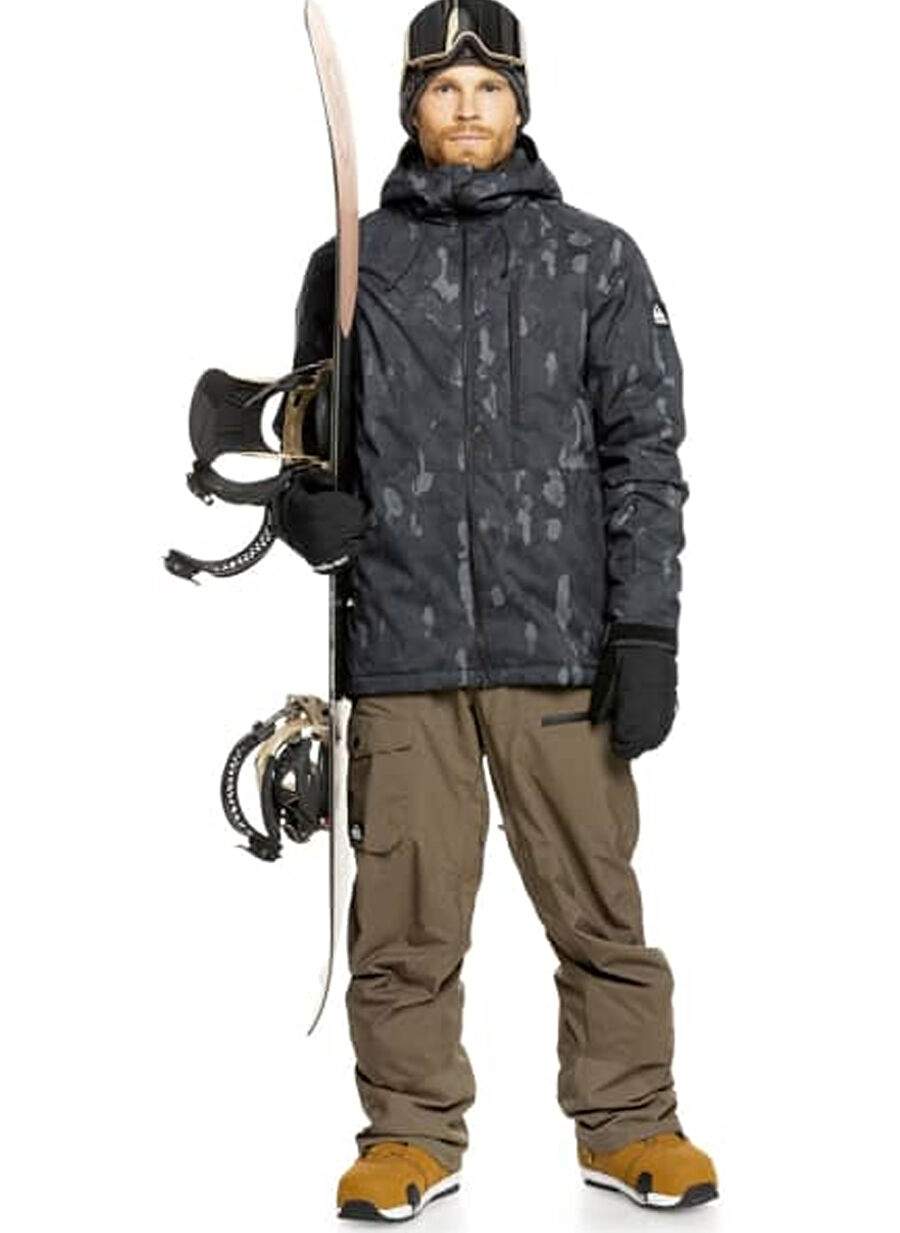 Quiksilver Black Men's Ski Coat Eqytj03479mission Printed Jk — Product image 10 of 10