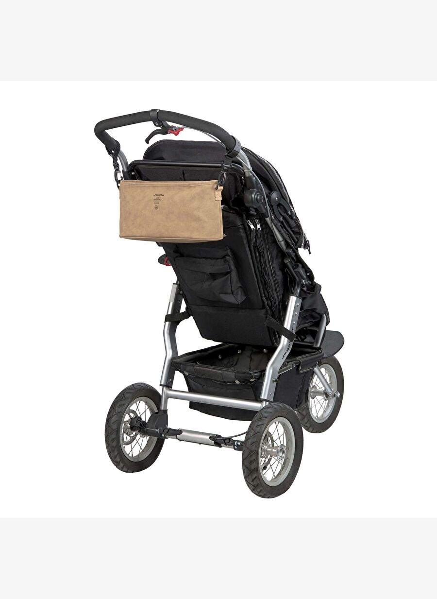Lassig Buggy Baby Car Organizer Bag Camel — صورة المنتج 6 من 6