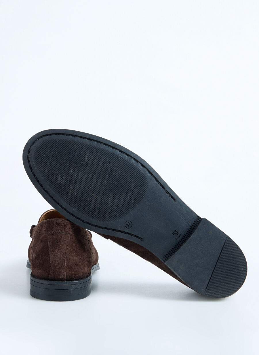 Fabrika Kahverengi Kadn Deri Loafer D Peoria Suet — Product image 4 of 5