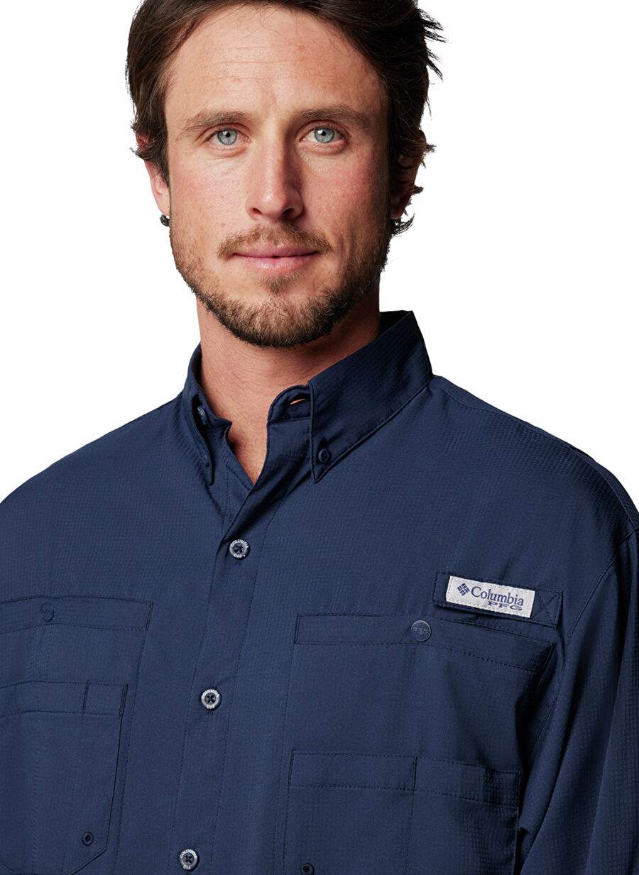 Columbia FM7253 Navy Mens Shirt — Product image 5 of 8