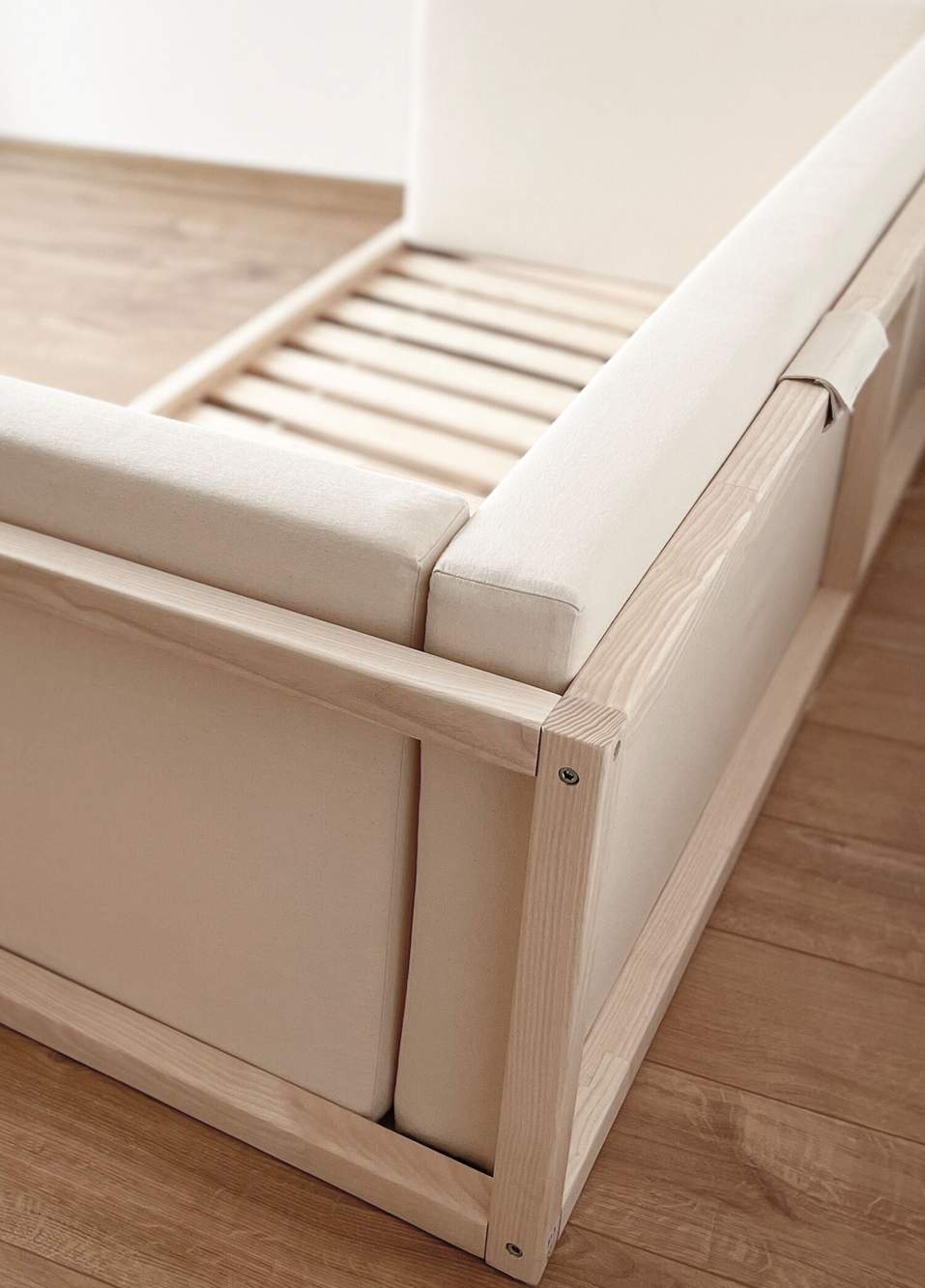 Montessori Floorbed Masif Dişbudak Bebek Yatak 90 x 190 cm — Product image 3 of 4
