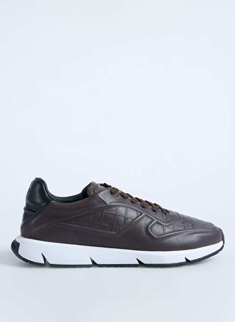 Paciotti Kahverengi Erkek Deri Sneaker Lu68800svt008