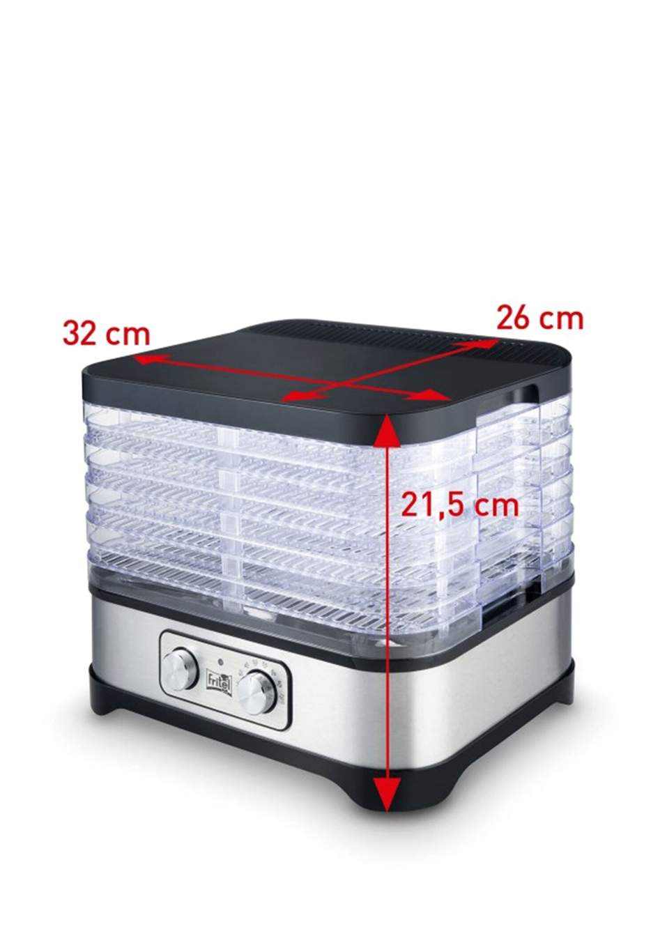 DH 2025 Siyah 250W Meyve ve Sebze Kurutucu — صورة المنتج 3 من 7