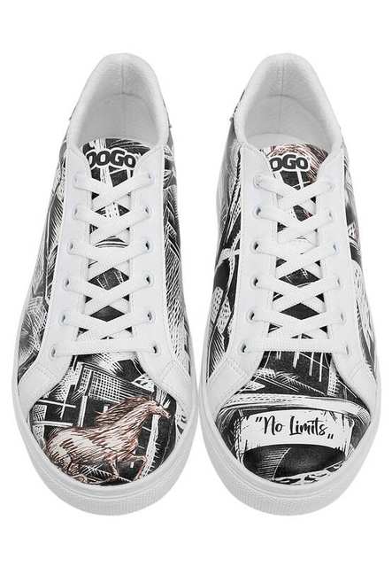 Men Vegan Leather White Sneakers - No Limits Design