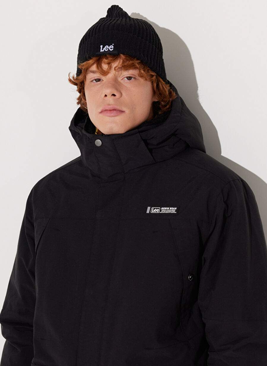 Lee Black Men's Coat L232220001 Parka Jacket — Product image 3 of 7